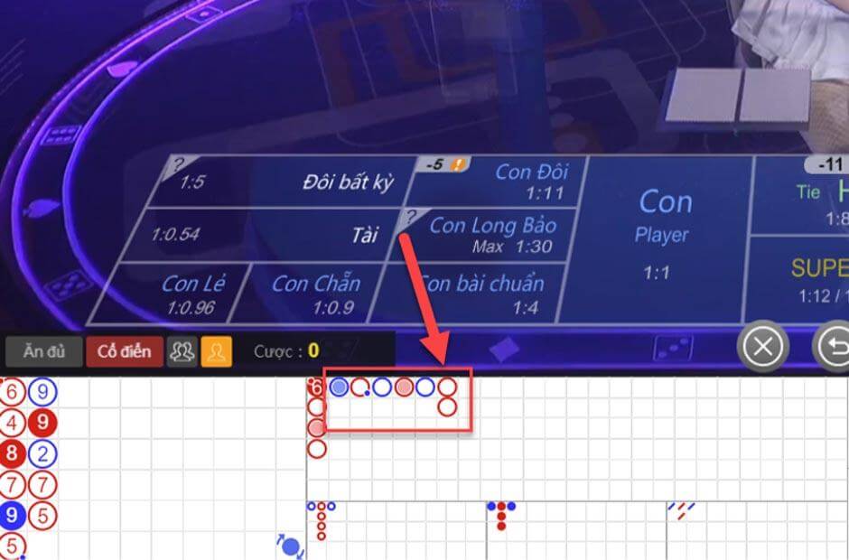 Bắt cầu Baccarat là một trong những chiến thuật quan trọng